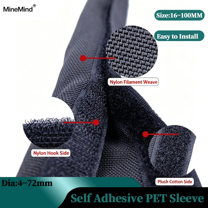 Cable Sleeve Neoprene - Funda Autoadhesiva de PET de 16