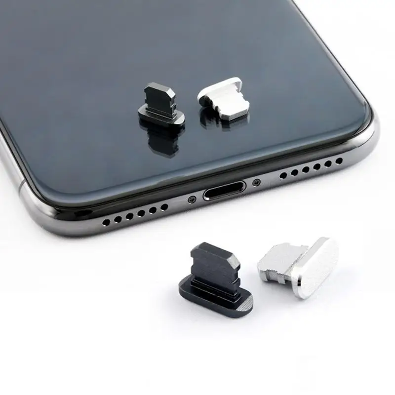 Tech Accessories Phone - Tapón antipolvo de Metal para puerto