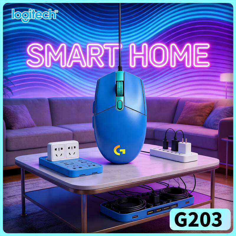 Logitech Mouse G203 - Ratón para juegos con cable Logitech