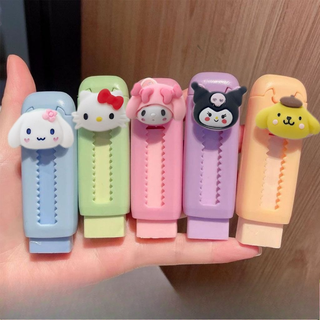 Borrador Retráctil de Dibujos  - Kawaii Tech Accessories reseña y precio