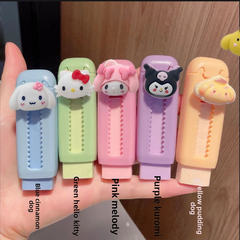 Borrador Retráctil de Dibujos  - Kawaii Tech Accessories reseña y precio