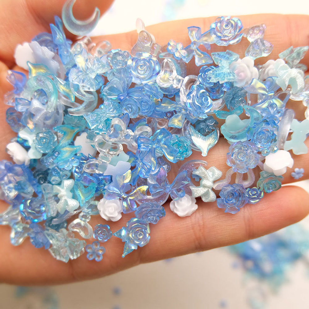 50 Uds. De dijes de resina par - Y2K Tech Accessories reseña y precio