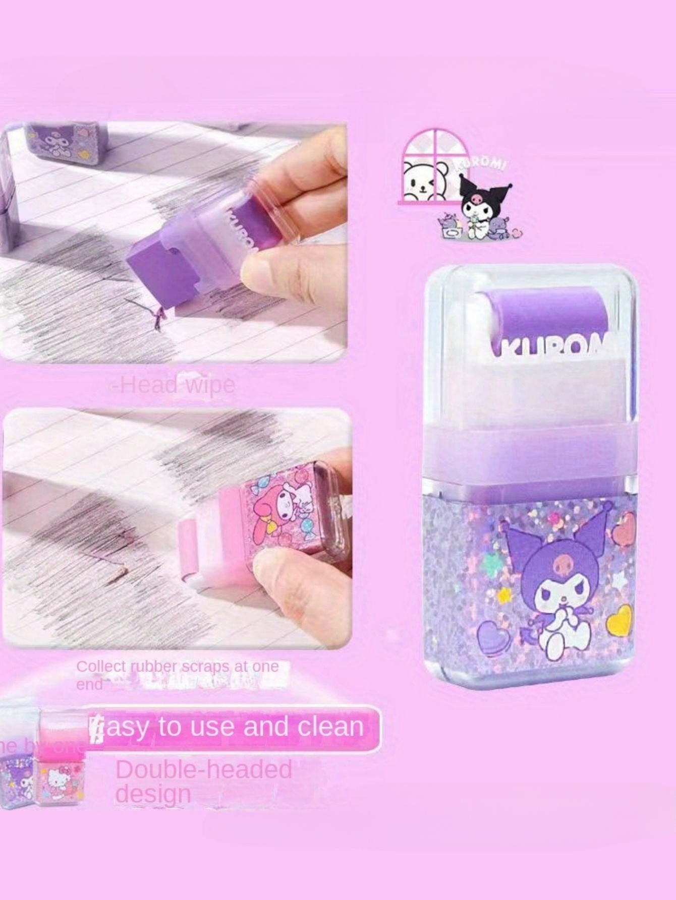 1 unidad de borrador creativo  - Kawaii Tech Accessories reseña y precio
