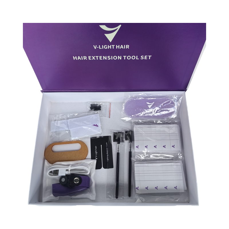 Extensiones de Cabello Negras  - Tech Lighting Accessories reseña y precio