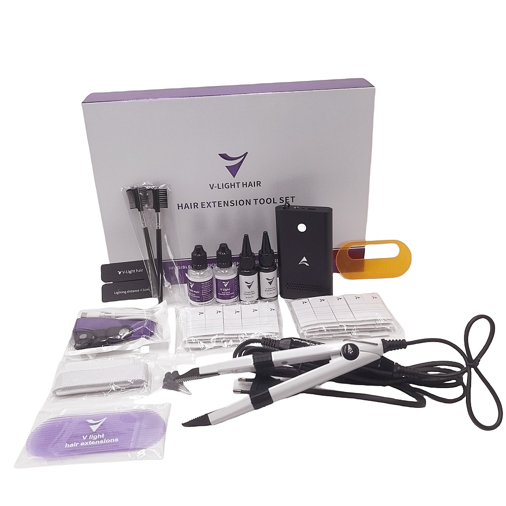 Extensiones de Cabello Negras  - Tech Lighting Accessories reseña y precio