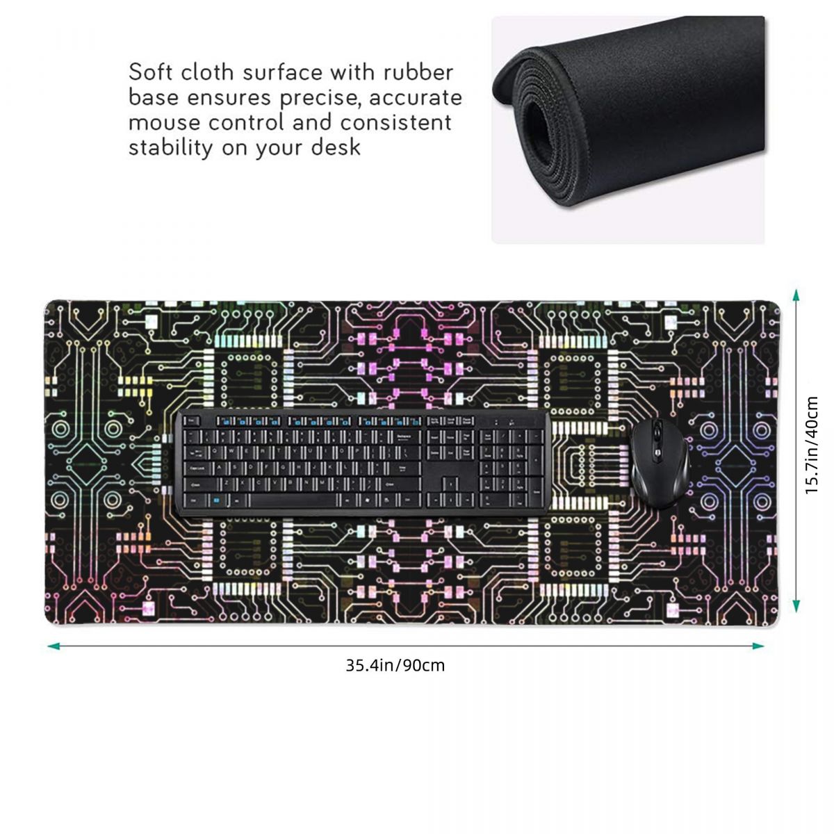 Alfombrilla de ratón grande co - Tech Accessories For Laptop reseña y precio