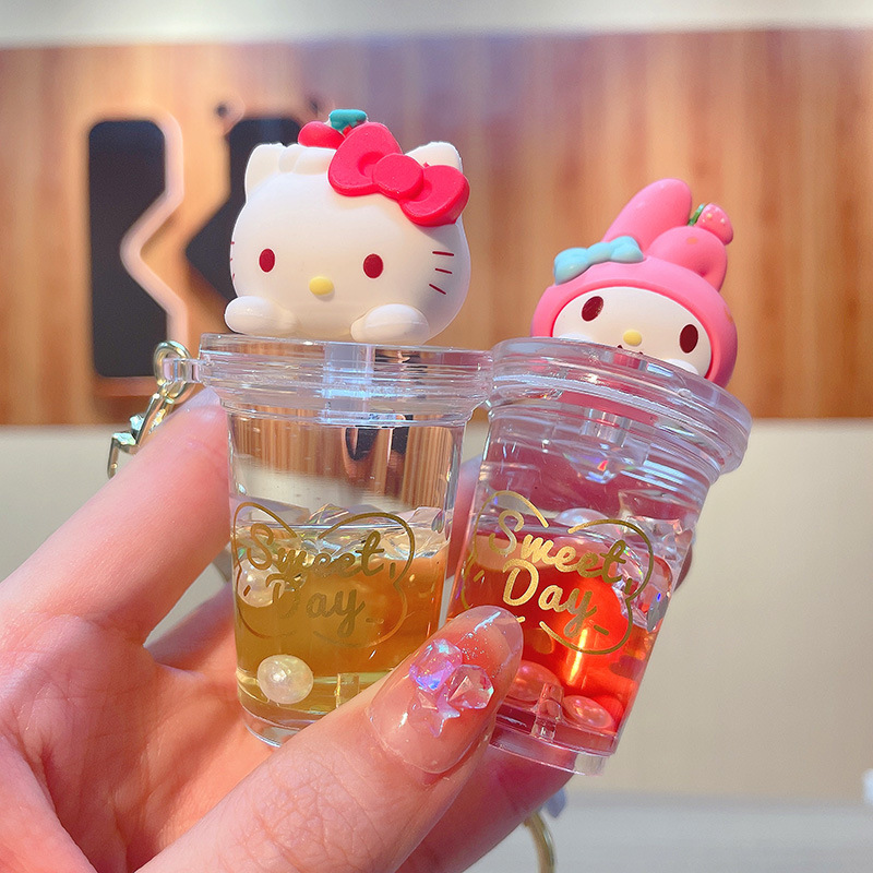 Llavero de arena movediza Sanr - Kawaii Tech Accessories reseña y precio