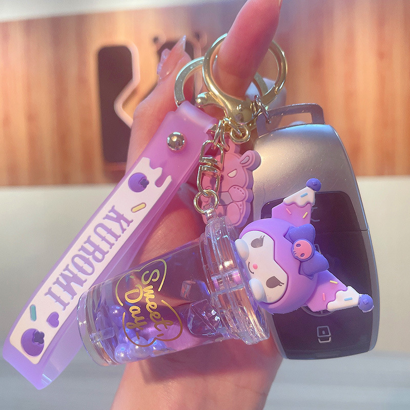 Llavero de arena movediza Sanr - Kawaii Tech Accessories reseña y precio
