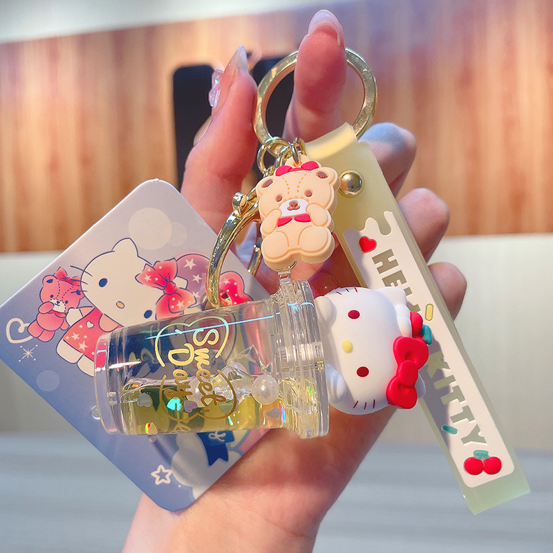 Llavero de arena movediza Sanr - Kawaii Tech Accessories reseña y precio