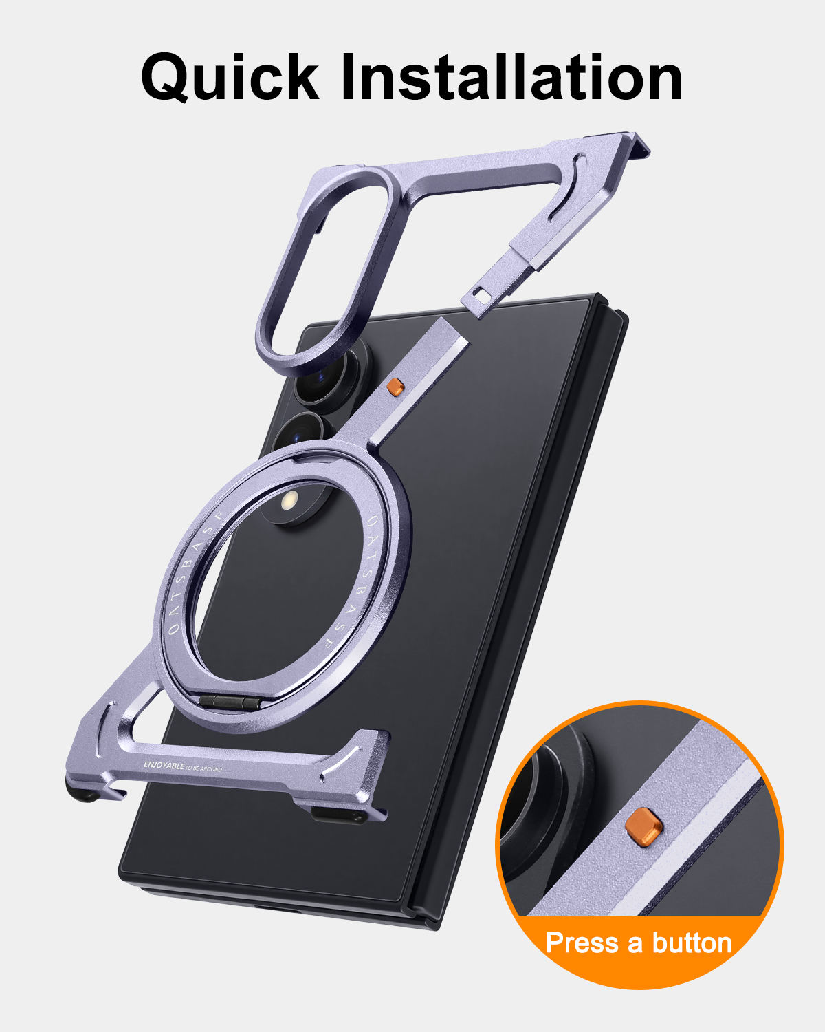 Funda Metálica con Soporte 360 - Phone Stand Aluminum reseña y precio
